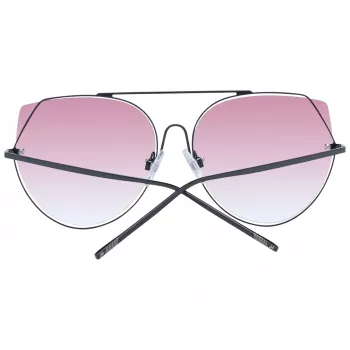 ANA HICKMANN Mujer HI3068-5809A Gafas de sol - Montura de acetato marrón Havana, lentes de policarbonato marrón degradado, protección UV400, 58/18/145 mm
