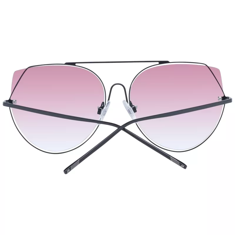 ANA HICKMANN Mujer HI3068-5809A Gafas de sol - Montura de acetato marrón Havana, lentes de policarbonato marrón degradado, protección UV400, 58/18/145 mm