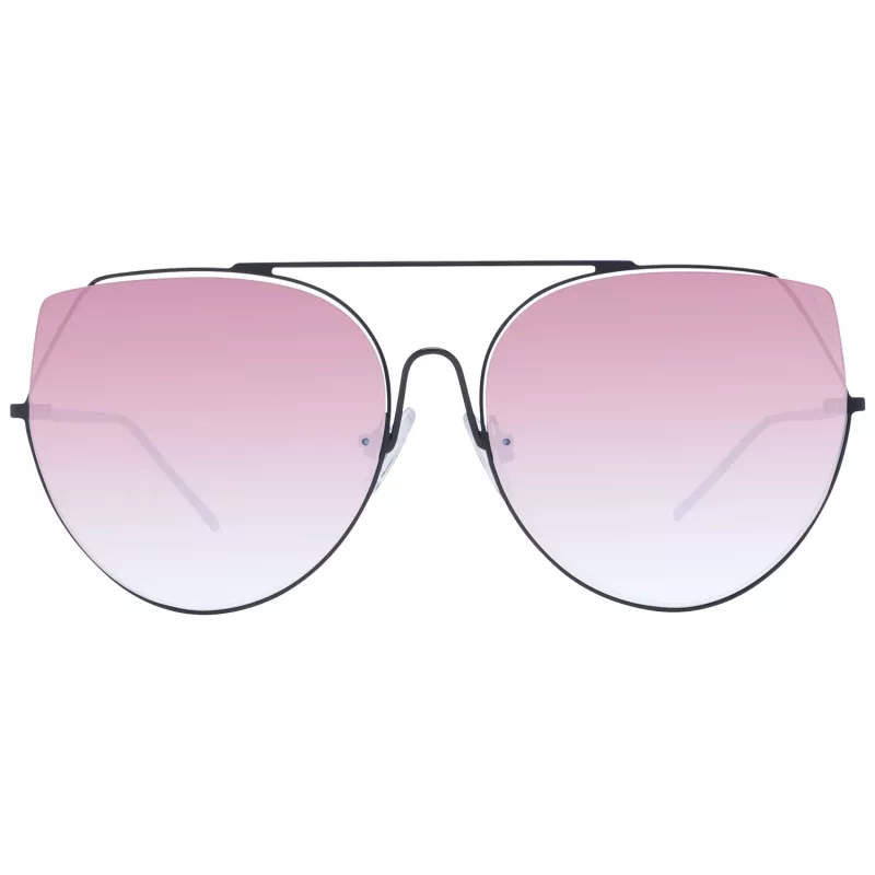 ANA HICKMANN Mujer HI3068-5809A Gafas de sol - Montura de acetato marrón Havana, lentes de policarbonato marrón degradado, protección UV400, 58/18/145 mm