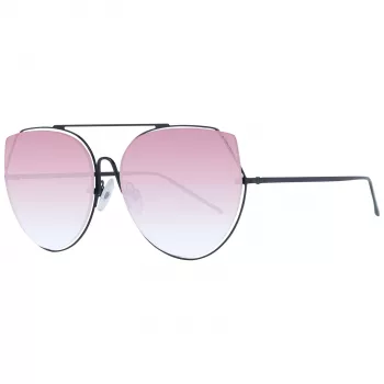 ANA HICKMANN Mujer HI3068-5809A Gafas de sol - Montura de acetato marrón Havana, lentes de policarbonato marrón degradado, protección UV400, 58/18/145 mm