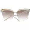 ANA HICKMANN Gafas de sol de mujer Butterfly Cat Eye AH3179-6204A Havana carey degradado marrón 62 mm