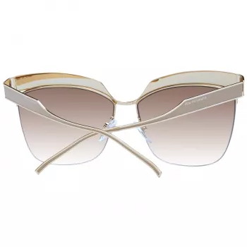 ANA HICKMANN Gafas de sol de mujer Butterfly Cat Eye AH3179-6204A Havana carey degradado marrón 62 mm