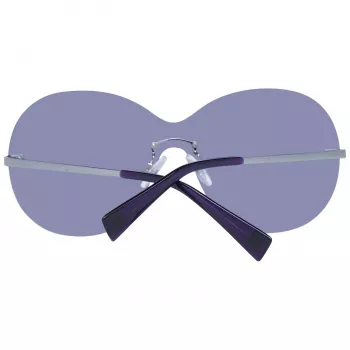 ANA HICKMANN Mujer Gafas de sol mariposa HI3058-14002A Negro Acetato Lente gris degradada 57mm