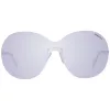 ANA HICKMANN Mujer Gafas de sol mariposa HI3058-14002A Negro Acetato Lente gris degradada 57mm