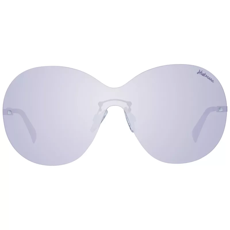 ANA HICKMANN Mujer Gafas de sol mariposa HI3058-14002A Negro Acetato Lente gris degradada 57mm