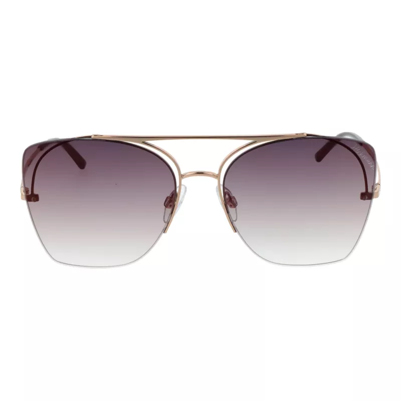 ANA HICKMANN Gafas de sol mujer Butterfly HI3075-5805A - Lentes degradadas Havana/marrón 58mm