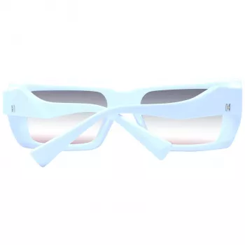 ANA HICKMANN Gafas de sol butterfly para mujer HI9199-53H01 Havana acetato lente degradada gris 53mm