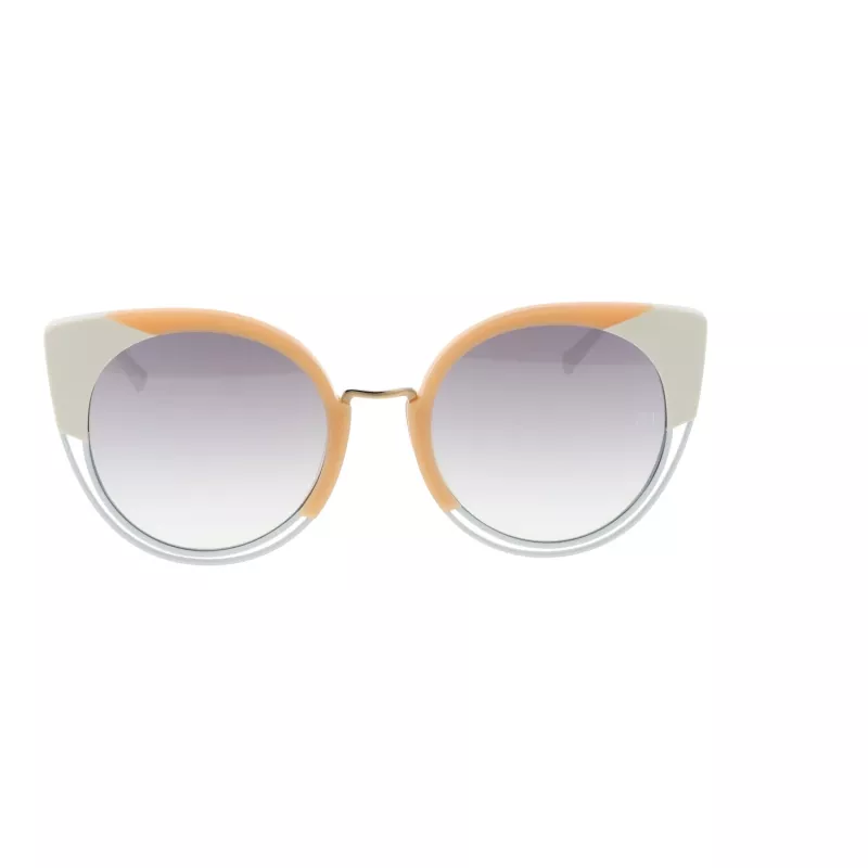 ANA HICKMANN gafas de sol mujer Cat-Eye AH3180-52P02 - montura de acetato Havana con lentes degradado marrón - 53/22/145 mm