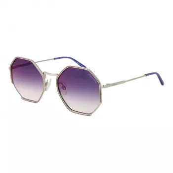 Gafas de sol de mujer estilo ojo de gato ANA HICKMANN HI3084-5406A - Montura de acetato havana/carey, lentes marrones degradadas, protección UV400