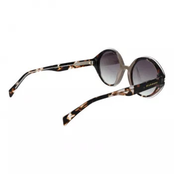 ANA HICKMANN Mujer Gafas de sol de ojo de gato HI9175-51P02 - Montura negra, lentes grises degradadas, UV400