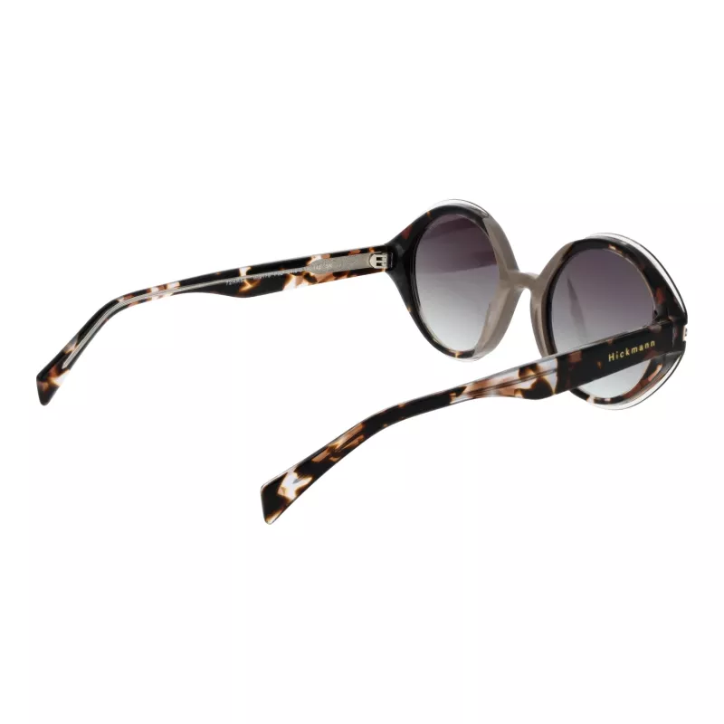 ANA HICKMANN Mujer Gafas de sol de ojo de gato HI9175-51P02 - Montura negra, lentes grises degradadas, UV400