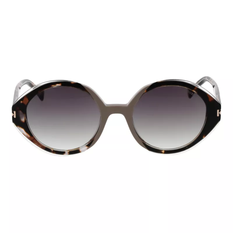 ANA HICKMANN Mujer Gafas de sol de ojo de gato HI9175-51P02 - Montura negra, lentes grises degradadas, UV400