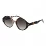 ANA HICKMANN Mujer Gafas de sol de ojo de gato HI9175-51P02 - Montura negra, lentes grises degradadas, UV400