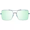 ANA HICKMANN Gafas de sol cuadradas mujer HI3024-5806A Havana marrón montura de acetato lentes degradadas marrones 58/17/140 mm