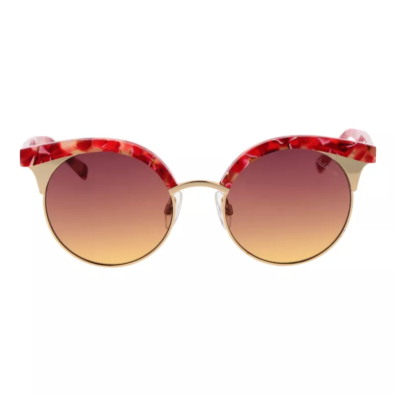 ANA HICKMANN Gafas de sol para mujer HI3050-52E01 Havana marrón degradado mariposa cuadradas acetato UV400