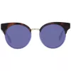 Gafas de sol de mujer ANA HICKMANN HI9164-51H03 - montura dorada/marrón, lentes marrones degradadas, 51 mm