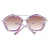 Gafas de sol mujer ANA HICKMANN AH3165-56G24 montura dorada de metal mariposa cristales marrones degradados 56/20/145 mm