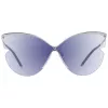 ANA HICKMANN Gafas de sol para mujer AH3173-14003A - Moderna montura de acetato geométrica con protección UV400