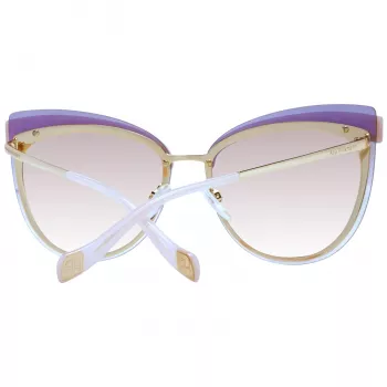 Gafas de sol de mujer ANA HICKMANN AH3178-6604A marrón havana montura carey lentes degradadas marrones 65 mm