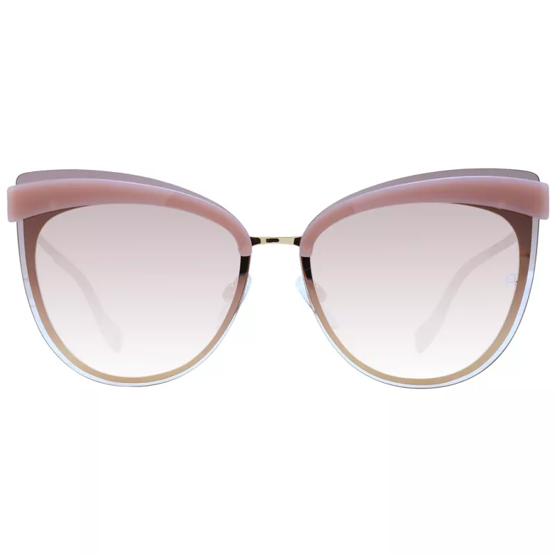 Gafas de sol de mujer ANA HICKMANN AH3178-6604A marrón havana montura carey lentes degradadas marrones 65 mm