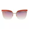 ANA HICKMANN Gafas de sol mujer AH3179-6205A Butterfly Cat Eye Havana acetato marrón degradado UV400 62mm