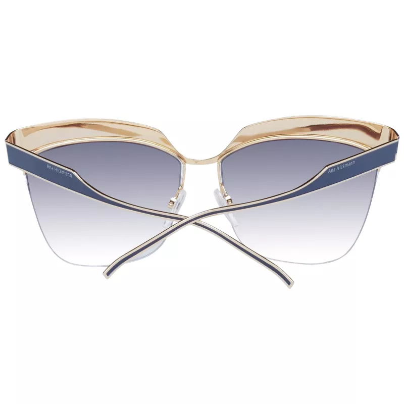 ANA HICKMANN Gafas de sol de mujer AH3179-6206A mariposa acetato Havana marrón lente degradada 62 mm