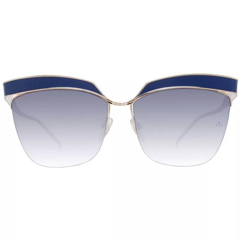 ANA HICKMANN Gafas de sol de mujer AH3179-6206A mariposa acetato Havana marrón lente degradada 62 mm