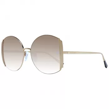 ANA HICKMANN Gafas de sol para mujer AH3188-5704A Oro/Marrón mariposa montura metálica UV400