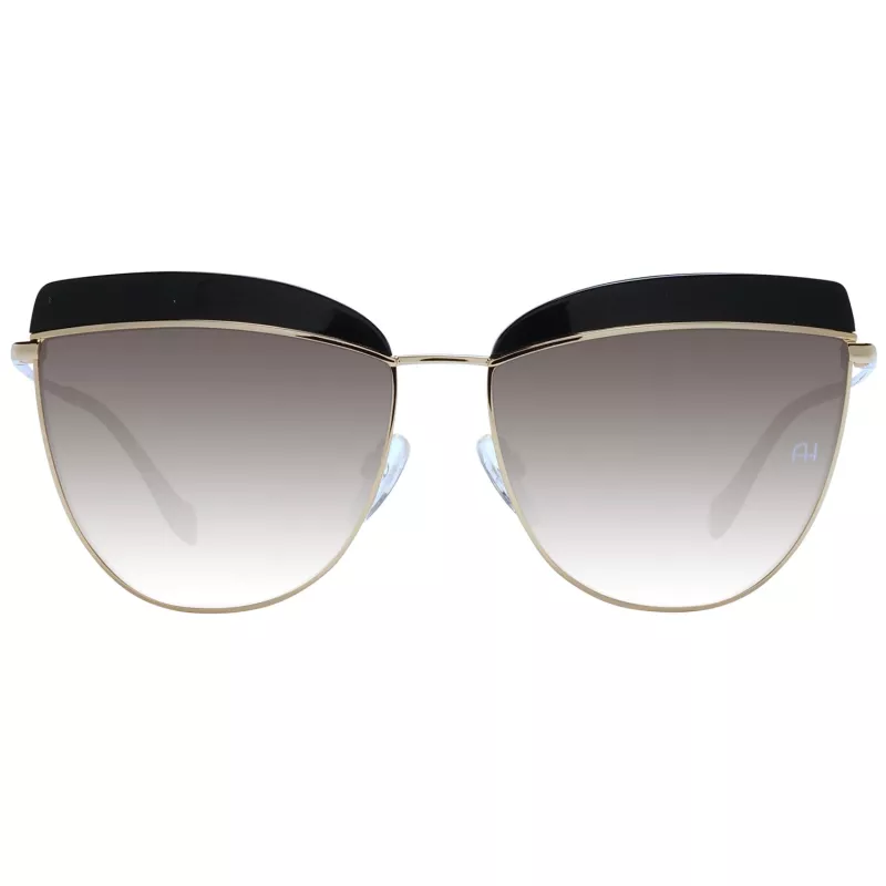 Gafas de sol mujer ANA HICKMANN AH3190-59A01 dorado/marrón mariposa 60mm
