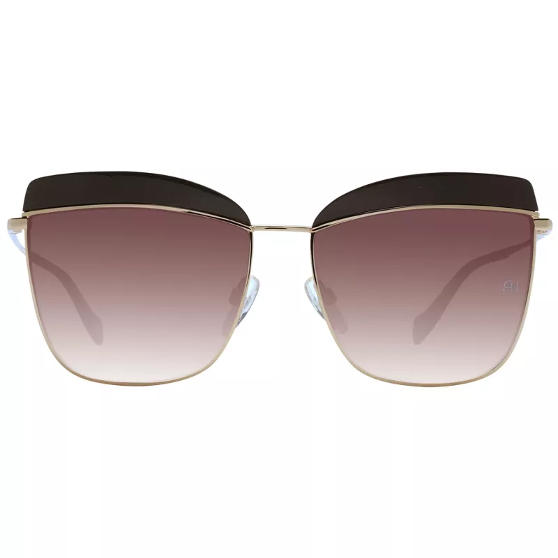 Gafas de sol ANA HICKMANN mujer AH3191-59D02 Havana/marrón montura rectangular de acetato lentes marrones degradadas 60/15/145 mm