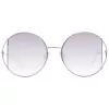 Gafas de sol de mujer ANA HICKMANN AH3192-5304D havana marrón acetato montura rectangular con lentes marrones degradadas de policarbonato 53mm