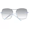 Gafas de sol de mujer ANA HICKMANN AH3193-5803A marrón havana montura cuadrada de acetato, lentes marrones degradadas, 58/16/145 mm