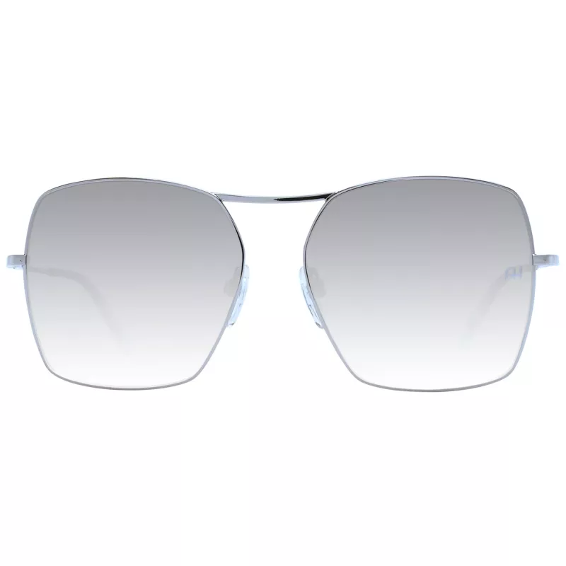 Gafas de sol de mujer ANA HICKMANN AH3193-5803A marrón havana montura cuadrada de acetato, lentes marrones degradadas, 58/16/145 mm