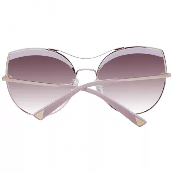 ANA HICKMANN gafas de sol mujer AH3207-59H01 Butterfly Cat Eye montura de acetato lentes marrón degradado UV400