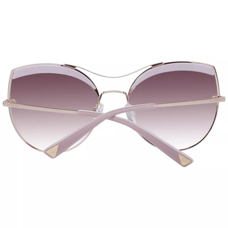 ANA HICKMANN gafas de sol mujer AH3207-59H01 Butterfly Cat Eye montura de acetato lentes marrón degradado UV400