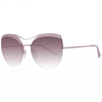 ANA HICKMANN gafas de sol mujer AH3207-59H01 Butterfly Cat Eye montura de acetato lentes marrón degradado UV400