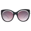 ANA HICKMANN Gafas de sol para mujer AH9265-54A01 - Montura de acetato negra, lentes de policarbonato grises, protección UV400, 54/22/145 mm