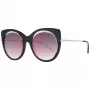 ANA HICKMANN Gafas de sol para mujer AH9265-54A01 - Montura de acetato negra, lentes de policarbonato grises, protección UV400, 54/22/145 mm