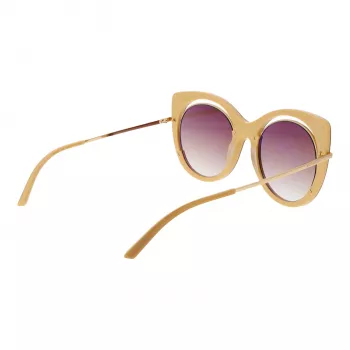 ANA HICKMANN Gafas de sol de mujer AH9265-54H02 Havana montura cuadrada de acetato cristales marrón tintados 54mm