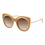 ANA HICKMANN Gafas de sol de mujer AH9265-54H02 Havana montura cuadrada de acetato cristales marrón tintados 54mm