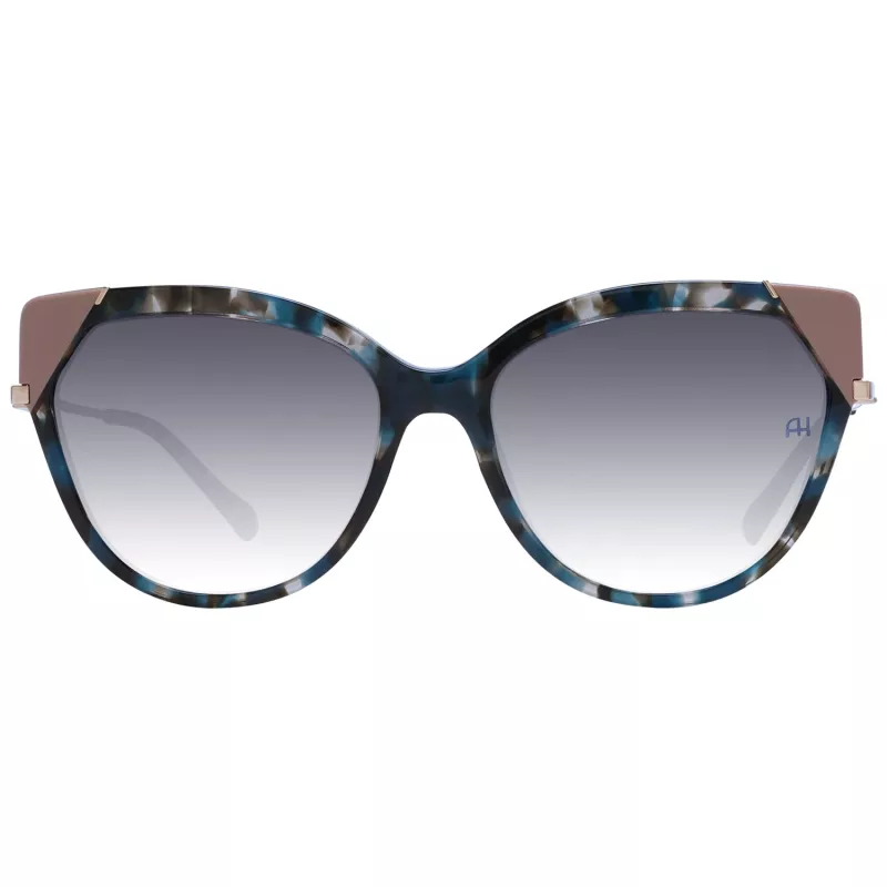 ANA HICKMANN Gafas de sol de mujer AH9339-56P02 Havana Square Frame Brown Gradient Lens 56/17/140 mm