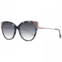 ANA HICKMANN Gafas de sol de mujer AH9339-56P02 Havana Square Frame Brown Gradient Lens 56/17/140 mm