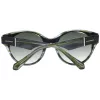 ANA HICKMANN Gafas de sol para mujer AH9345-51H01 Ojo de gato Montura de acetato Havana Lente degradada marrón UV400