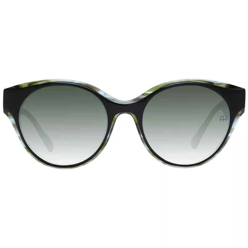ANA HICKMANN Gafas de sol para mujer AH9345-51H01 Ojo de gato Montura de acetato Havana Lente degradada marrón UV400