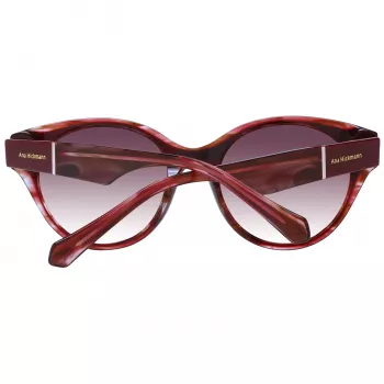 ANA HICKMANN Gafas de sol de mujer AH9345-51H03 Montura de acetato mariposa/cuadrada marrón lentes tintadas 53mm