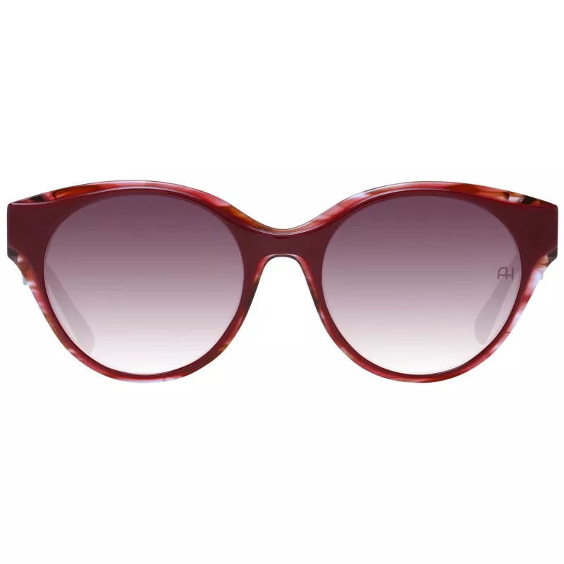 ANA HICKMANN Gafas de sol de mujer AH9345-51H03 Montura de acetato mariposa/cuadrada marrón lentes tintadas 53mm