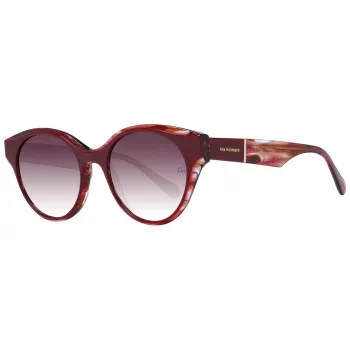 ANA HICKMANN Gafas de sol de mujer AH9345-51H03 Montura de acetato mariposa/cuadrada marrón lentes tintadas 53mm