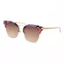 ANA HICKMANN gafas de sol mujer HI3037A-54H02 montura mariposa Havana, lente degradada marrón 51/22/145 mm