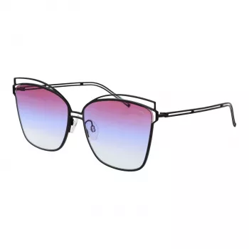 Gafas de sol ANA HICKMANN mujer HI3049-6109B Havana marrón acetato montura cuadrada lentes degradadas marrones 61/15/145 mm