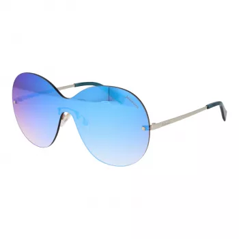 ANA HICKMANN Gafas de sol de mujer HI3058-14003A Havana Montura de acetato geométrica Lentes marrones degradadas UV400
